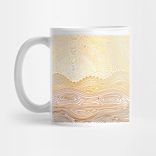 Swirly Desert Mug